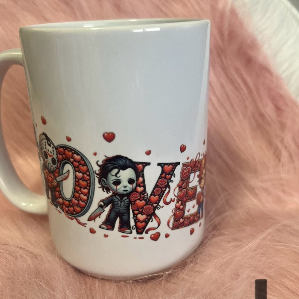 VALENTINES HORROR mug